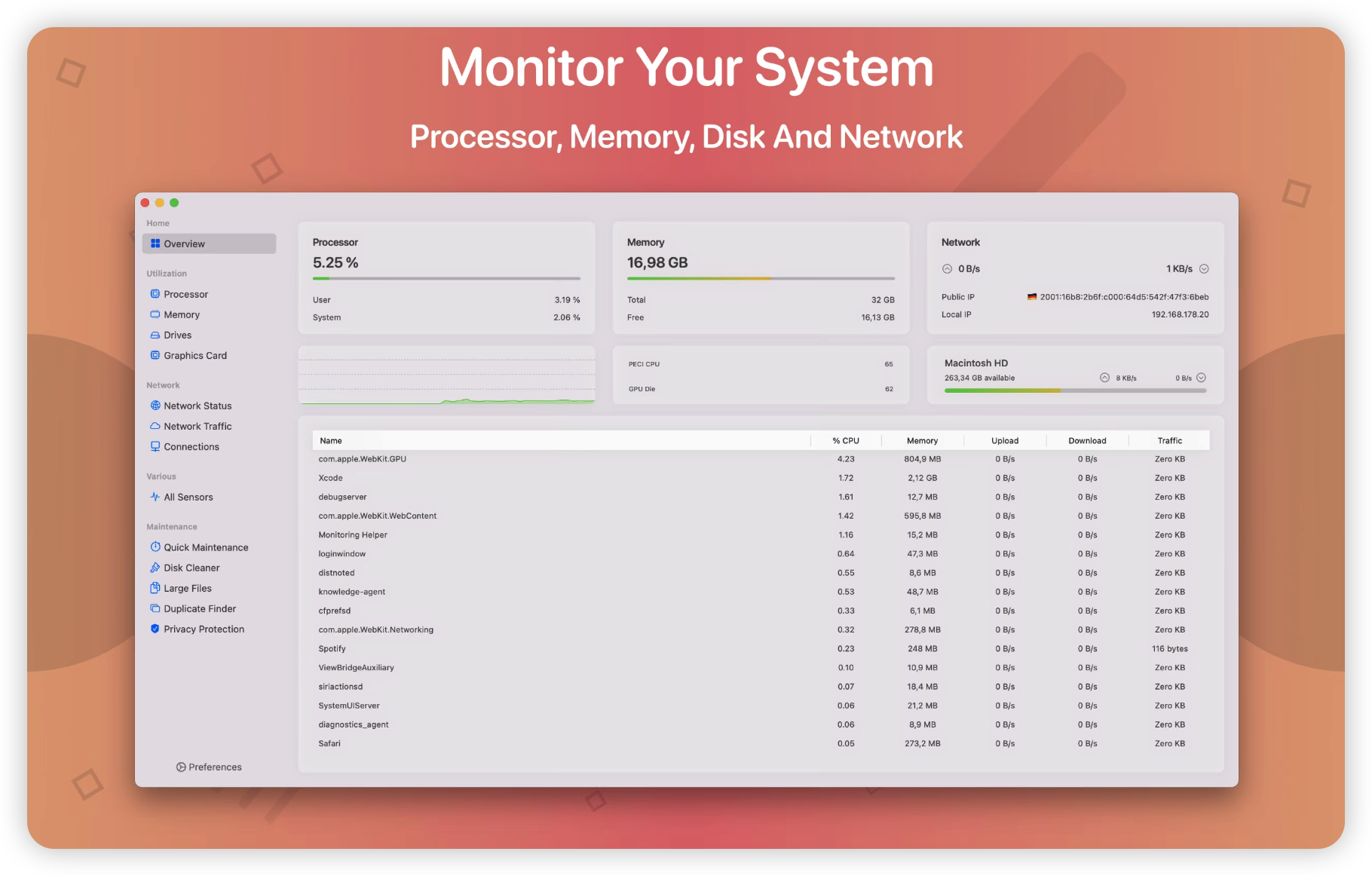 System Toolkit 5.9.8 破解版 [Mac 系统维护工具箱]插图1